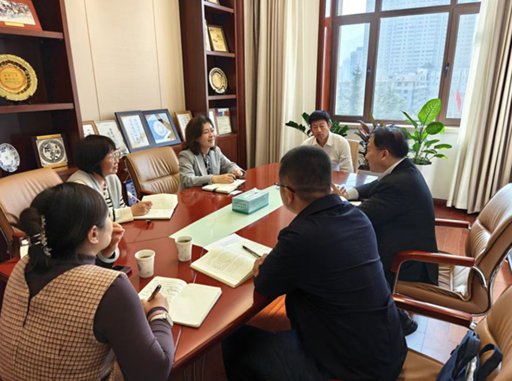 臺北甘肅同鄉會總干事李正言拜會甘肅省臺辦