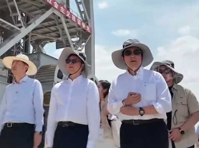 參訪酒泉衛(wèi)星發(fā)射中心 馬英九：中華民族了不起